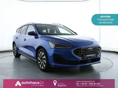 Gebraucht Ford Focus Titanium X 125 PS (91 kW) 2023 Blau Kombi