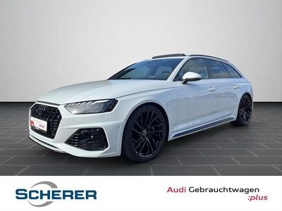 Gebraucht Audi RS4 Advanced 450 PS (330 kW) 2022 Gletscherweiß metallic (metallic) Kombi