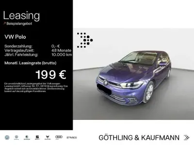 Gebraucht VW Polo Style 95 PS (69 kW) 2021 Violet Kleinwagen
