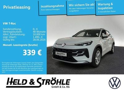 Nuova VW T-Roc Life 150 CV (110 kW) 2026 Bianco SUV