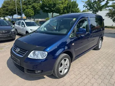 Gebraucht VW Caddy Maxi Life 105 PS (77 kW) 2008 Blau Van / Kleinbus