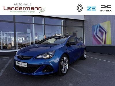Gebraucht Opel Astra GTC OPC 280 PS (205 kW) 2013 Blau foliert / dach schwarzer Coupé