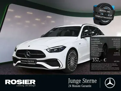 Gebraucht Mercedes C300e Premium 313 PS (230 kW) 2025 Weiss / polarweiß Kombi