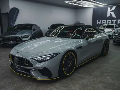 Gebraucht Mercedes SL63 AMG AMG 585 PS (430 kW) 2024 Grau Cabrio