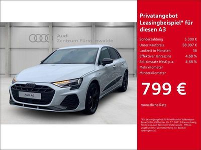 Neu Audi A3 Sport 272 PS (200 kW) 2026 Gletscherweiß metallic Limousine