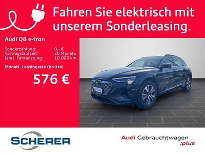Occasion Audi Q8 e-tron Advanced Plus 300 kW (408 ch) 2024 Gris SUV
