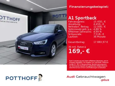 Gebraucht Audi A1 Sport 125 PS (91 kW) 2018 Scubablau metallic Limousine