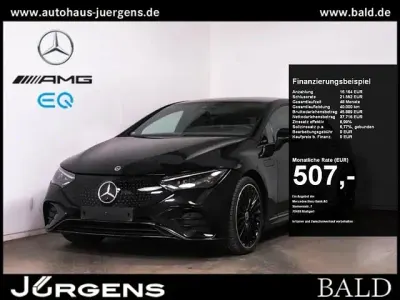Gebraucht Mercedes EQE300 AMG 180 kW (245 PS) 2024 Obsidianschwarz metallic Limousine