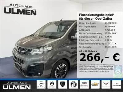 Usata Opel Zafira Life 122 CV (89 kW) 2020 Grigio Monovolume