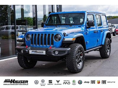 Gebraucht Jeep Wrangler Rubicon 271 PS (199 kW) 2024 Blau SUV