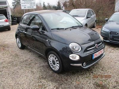 Schwarz Gebraucht 2016 Fiat 500 Lounge Cabrio | 6.400 € (Fairer Preis)
