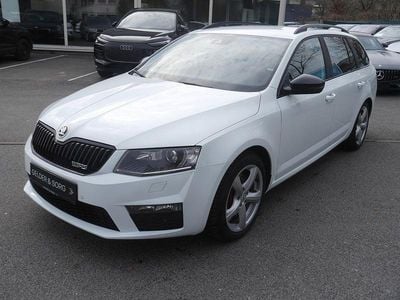 Gebraucht Skoda Octavia RS 184 PS (135 kW) 2015 Weiß Kleinwagen