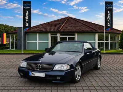 Gebraucht Mercedes SL300 190 PS (139 kW) 1992 Blau Cabrio