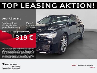 Schwarz Gebraucht 2025 Audi A6 S-Line Kombi | 49.870 € (Fairer Preis)