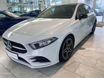 Brugt Mercedes A200 AMG 163 HK (119 kW) 2022 Hvid Sedan