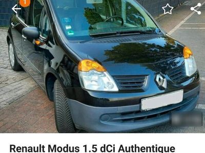 gebraucht Renault Modus 1,5 Diesel 1,5dci Authentique TÜV + ÖL NEU