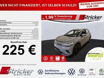 Gebraucht VW ID.4 Pure 108 kW (148 PS) 2021 Mondsteingrau SUV