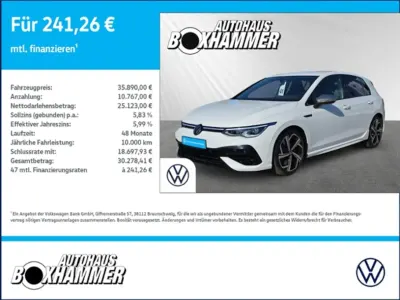 Gebraucht VW Golf VIII R 320 PS (235 kW) 2023 Weiß Limousine
