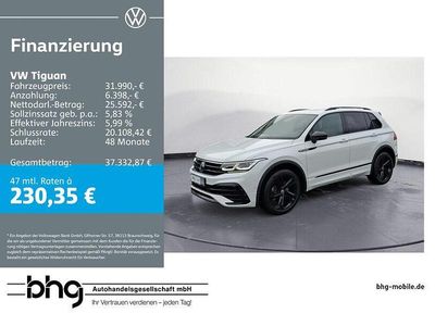 Gebraucht VW Tiguan R-line 190 PS (139 kW) 2022 Weiß SUV