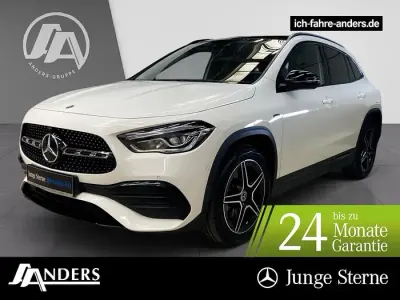 Gebraucht Mercedes GLA250 AMG 160 PS (117 kW) 2021 Weiß polarweiß uni SUV