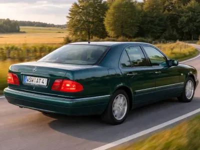 Brugt Mercedes E230 Elegance 150 HK (110 kW) 1996 Grøn Sedan