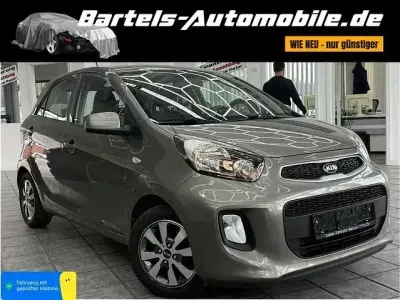 Gebraucht Kia Picanto 67 PS (49 kW) 2017 Titaniumsilber met. Kleinwagen
