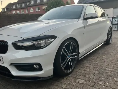Gebraucht BMW 116 M Sport 109 PS (80 kW) 2018 Weiß Kleinwagen