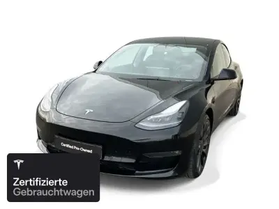 Occasion Tesla Model 3 Long Range AWD 324 kW (441 PK) 2023 Zwart Sedan