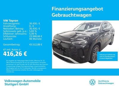 Schwarz Gebraucht 2025 VW Tayron Life SUV | 36.430 €