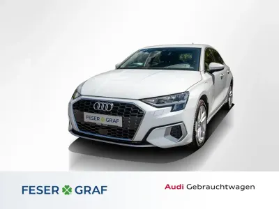 Gebraucht Audi A3 Sportback e-tron Advanced 204 PS (150 kW) 2022 Gletscherweiß metallic Kleinwagen
