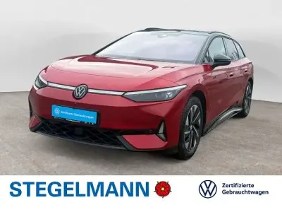 Brugt VW ID.7 GTX 250 kW (340 HK) 2025 Rød Stationcar