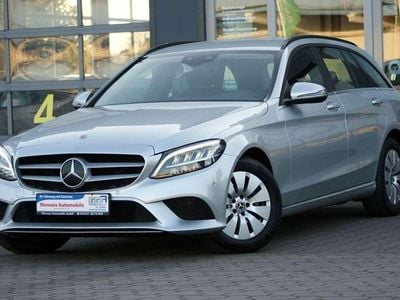 Gebraucht Mercedes C200 Advanced 160 PS (117 kW) 2021 Iridiumsilber metallic Kombi