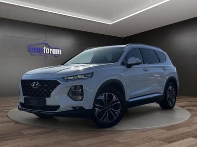 Gebraucht Hyundai Santa Fe Premium 200 PS (147 kW) 2020 Weiß SUV