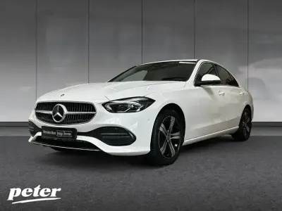 Gebraucht Mercedes C180 Advanced 170 PS (125 kW) 2024 Unilack polarweiß Limousine