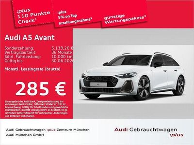 Gebraucht Audi A5 Ambiente 204 PS (150 kW) 2025 Gletscherweiß metallic Kombi