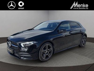 Gebraucht Mercedes A200 AMG 150 PS (110 kW) 2021 Unilack nachtschwarz Limousine