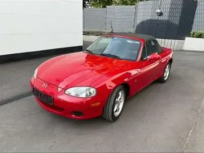Gebraucht Mazda MX5 Edition 116 PS (85 kW) 2002 Rot Cabrio