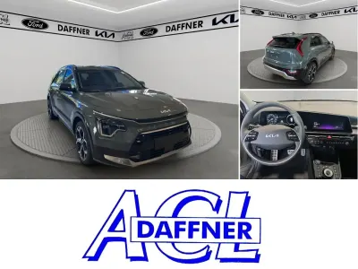 Neu Kia Niro Spirit 139 PS (102 kW) 2026 Cityscape grün metallic SUV