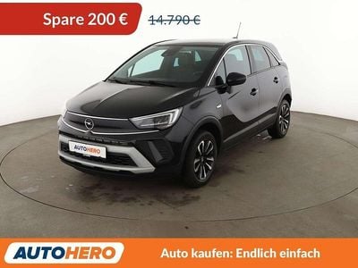 Gebraucht Opel Crossland X Elegance 131 PS (96 kW) 2021 Schwarz SUV