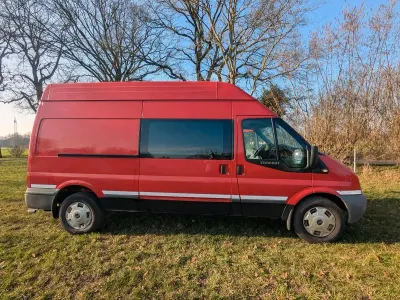 Brugt Ford Transit 150 HK (110 kW) 2009 Rød Van