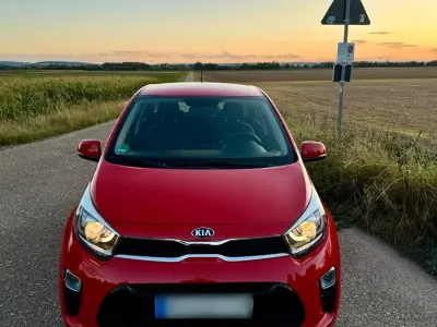 Gebraucht Kia Picanto Spirit 84 PS (61 kW) 2018 Rot Kleinwagen