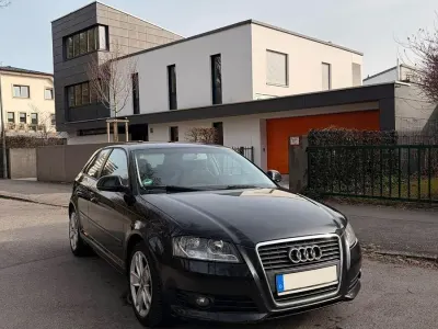 Używany Audi A3 Ambition 105 KM (77 kW) 2009 Czarny Hatchback