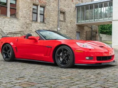 Begagnad Corvette C6 436 HK (320 kW) 2010 Röd Cab
