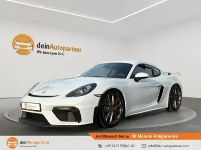 Gebraucht Porsche 718 Cayman GT4 Sport 420 PS (308 kW) 2023 Carraraweiß Coupé