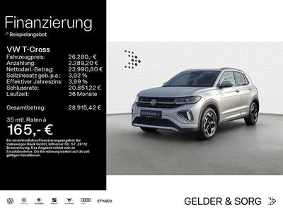 Occasion VW T-Cross R-line 150 PK (110 kW) 2025 Zilver SUV