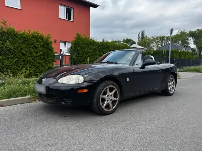 Gebraucht Mazda MX5 110 PS (80 kW) 2004 Schwarz Cabrio