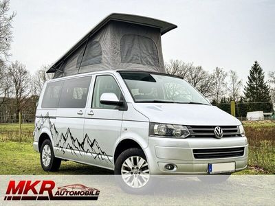 gebraucht VW T5 140PS DSG Camper Aufstelldach Küche Bett Tempomat Automatik