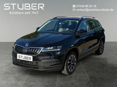 Używany Skoda Karoq Drive 150 KM (110 kW) 2021 Czarny SUV