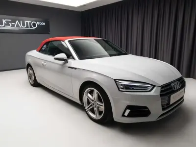 Gebraucht Audi A5 Cabriolet S-Line 190 PS (139 kW) 2018 Weiß Cabrio