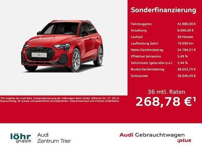 Progressivrot metallic Gebraucht 2025 Audi A3 Sportback e-tron S-Line Kleinwagen | 42.980 €
